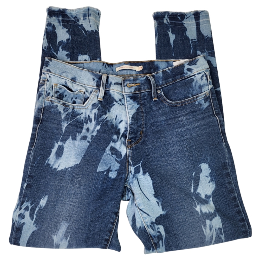 Levi's Skinny Shaping 311 resist bleached jeans